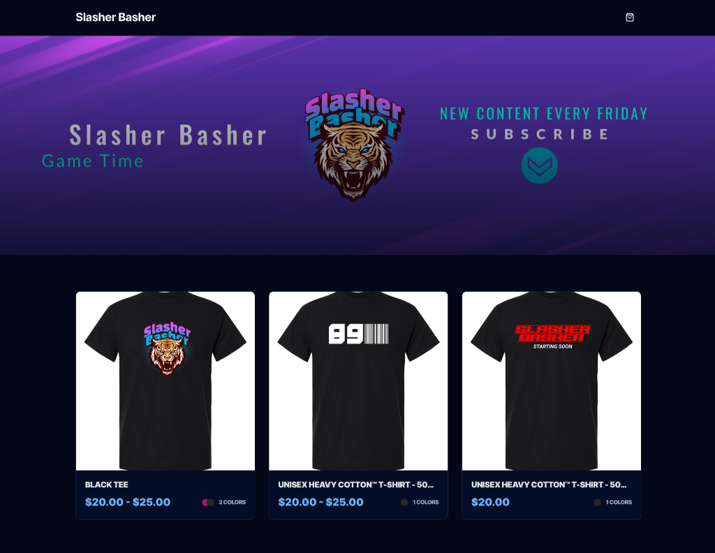 Slasher Basher Storefront Preview